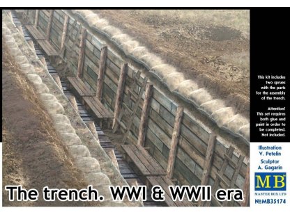MASTERBOX 1/35 The Trench WWI WWII