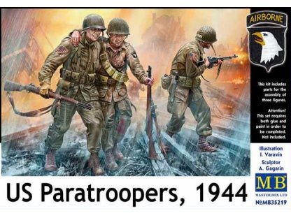 MASTERBOX 1/35 US Paratroopers, 1944