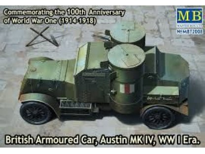 MASTERBOX 1/72 Austin Mk.IV- WWI