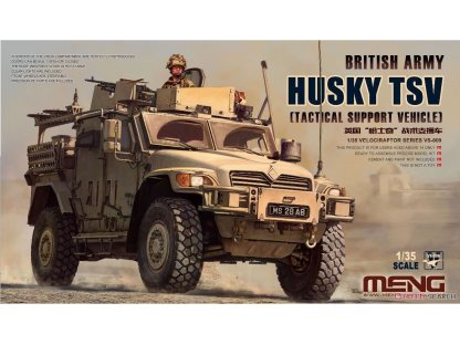 MENG 1/35 British Husky TSV Tactical Support