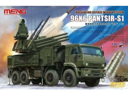 MENG 1/35 Russian Air Defense System 96K6 Pantsir