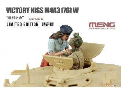MENG 1/35 Victory Kiss M4A3 (76) W Limited Edition