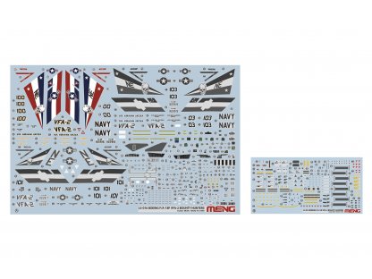 MENG LS-016 1/48 F/A-18F Super Hornet Bounty Hunters