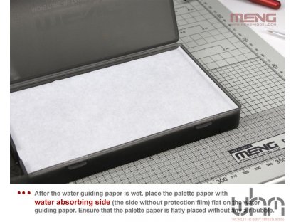 MENG MTS-024a Pallete Paper Refill Pack For Acrylic Paints