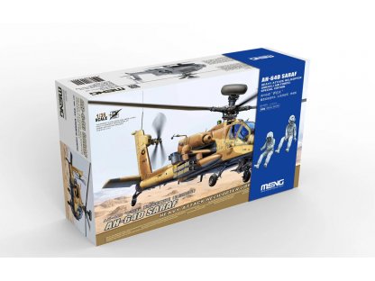 MENG QS-005S 1/35 AH-64D SADAF Heavy Attack Helicopter Special Edition 