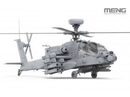 MENG QS-005S 1/35 AH-64D SADAF Heavy Attack Helicopter Special Edition 