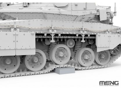 MENG TS-056 1/35 Merkava Mk.4M w/ Roof Mounted SLAT Armor Israel MBT