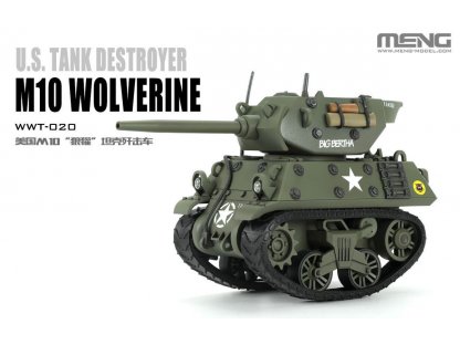 MENG  WWT-020 World War Toons M10 Wolverine U.S. Tank Destroyer