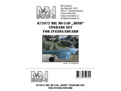 MH MODELS 1/72 Mil Mi-24D Hind upgrade set for Zvezda/Eduard
