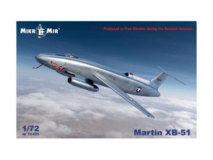 MIKROMIR 1/72 Martin XB-51