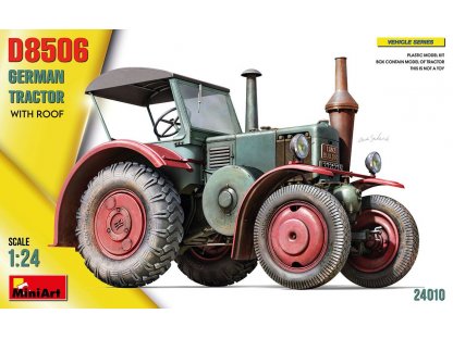 MINIART 1/24 D8506 German Tractor with Roof