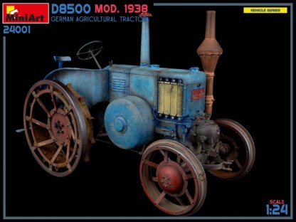 MINIART 1/24 German Agricultural Tractor D8500 Mod. 1938