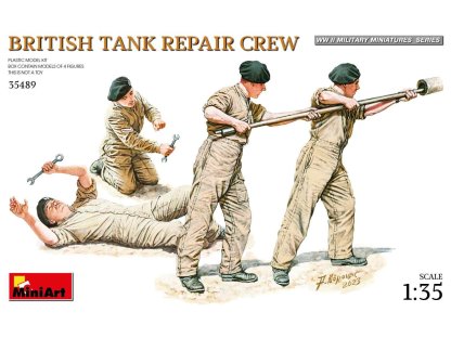 MINIART 1/35 35489 British Tank Repair Crew
