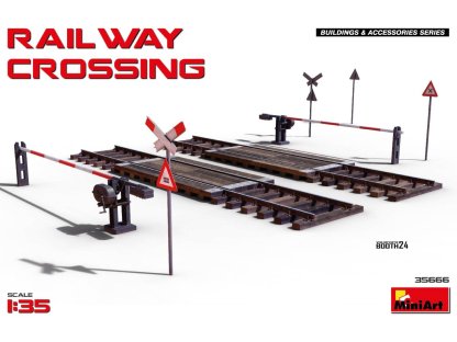 MINIART 1/35 35666 Railway Crossing