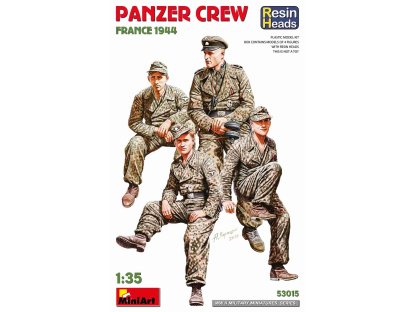 MINIART 1/35 53015 Panzer Crew France 1944 Resin Heads