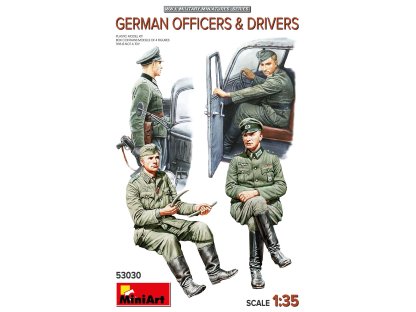 MINIART 1/35 53030 German Officers & Drivers