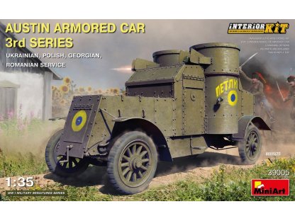MINIART 1/35 Austin Armored Car, 3rd series