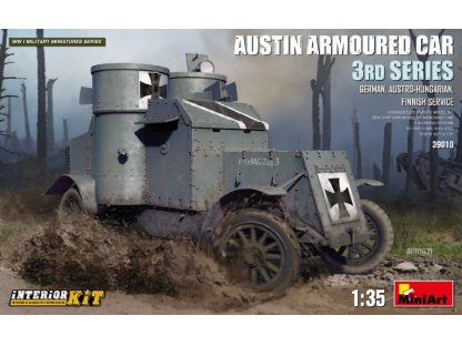 MINIART 1/35 Austin Armored Car 3rd Series (German, Finnish)