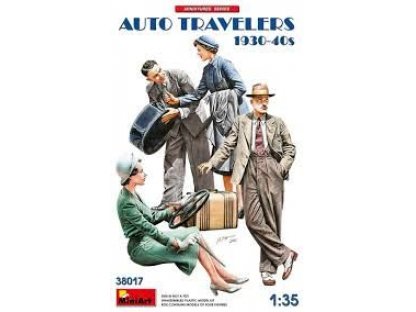 MINIART 1/35 Auto Travellers 1930-40s (4 fig.)