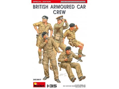MINIART 1/35 British Armoured Car Crew