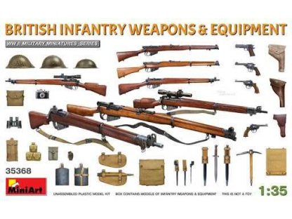 MINIART 1/35 British Infantry Weapons Equipment