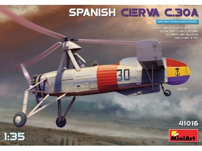 MINIART 1/35 Cierva C.30A Spanish