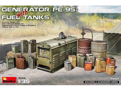 MINIART 1/35 Generator PE-95 with Fuel Tanks