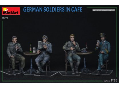 MINIART 1/35 German Soldiers in Cafe