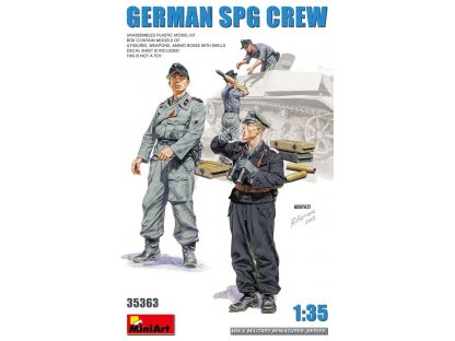 MINIART 1/35 German SPG crew