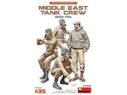 MINIART 1/35 Middle East tank crew 1960-70s