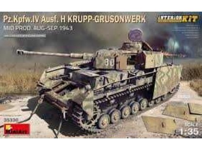 MINIART 1/35 Pz.Kpfw.IV Ausf.H Krupp-Grusonwerk w/Interior