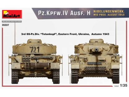 MINIART 1/35 Pz.Kpfw.IV Ausf. H NIBELUNGENWERK. Mid production  AUGUST 1943