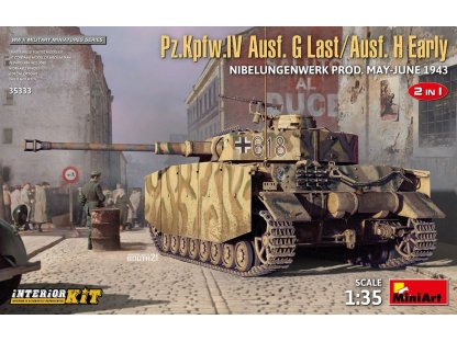 MINIART 1/35 PzKpfw IV Ausf.G-Last/H- early