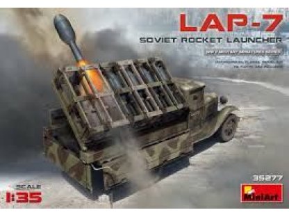 MINIART 1/35 Soviet Rocket Launcher LAP-7