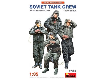 MINIART 1/35 Soviet tank crew 1970-80s Winter Uniforms