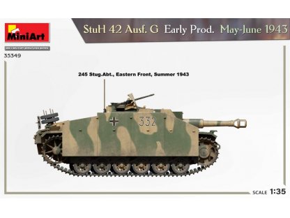 MINIART 1/35 StuH 42 Ausf. G Early Prod. May-June 1943