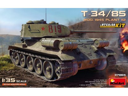 MINIART 1/35 T-34/85 Mod. 1945 Plant 112 1/35 - Avax-Models