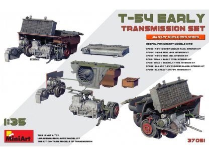 MINIART 1/35 T-54 Early Transmission Set