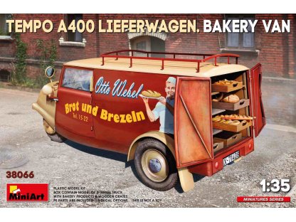 MINIART 1/35 Tempo A400 Lieferwagen Bakery Van
