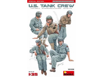 MINIART 1/35 U.S. Tank  Crew. Special Edition