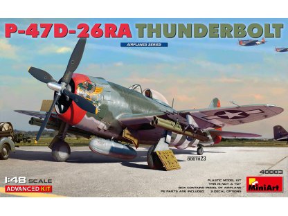 MINIART 1/48 48003 P-47D-26RA Thunderbolt Advanced Kit