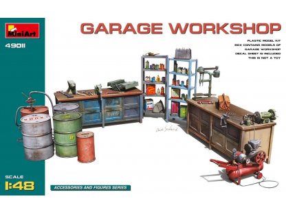 MINIART 1/48 Garage Workshop