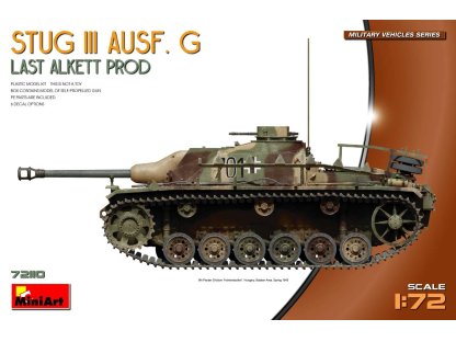 MINIART 1/72 72110 StuG III Ausf. G Last Alkett Prod.