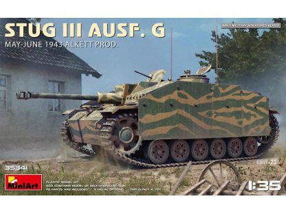 MINIART 35341 1/35 StuG III Ausf. G Alkett Prod. May-June 1943