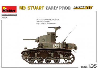 MINIART 35404 1/35 M3 Stuart Early Prod.