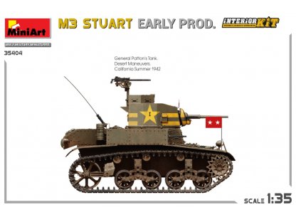 MINIART 35404 1/35 M3 Stuart Early Prod.