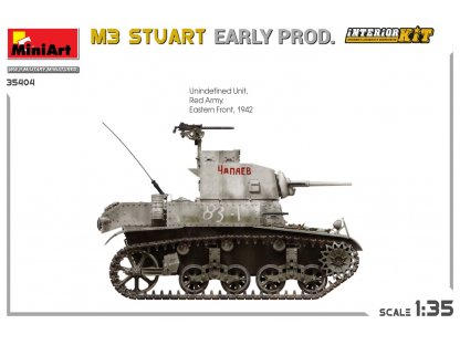 MINIART 35404 1/35 M3 Stuart Early Prod.