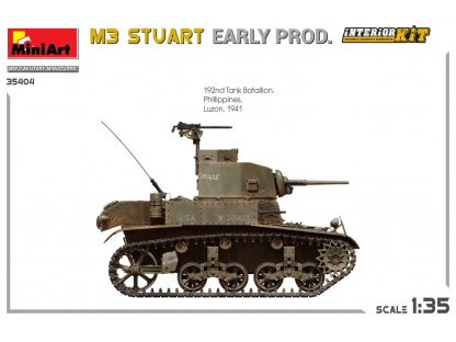 MINIART 35404 1/35 M3 Stuart Early Prod.