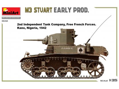 MINIART 35412 1/35 M3 Stuart Early Prod.