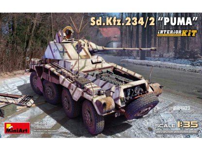 MINIART 35414 1/35 Sd.Kfz.234/2 Puma Full Interior Kit